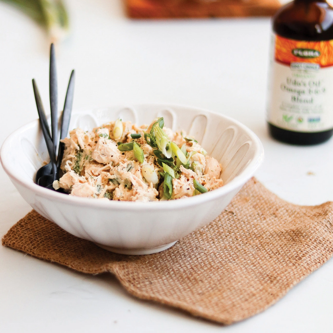 Mashed Chickpea & Jackfruit Salad