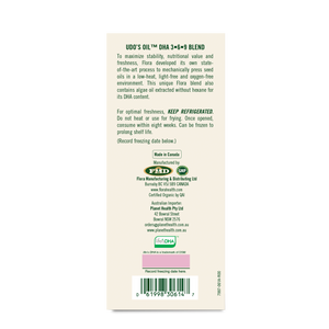 Udo's Oil Omega 3·6·9 Blend DHA