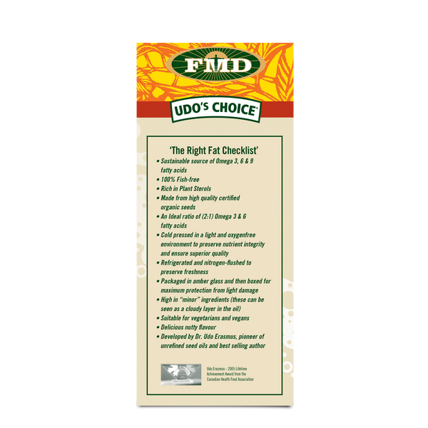 Udos' Oil Omega 3·6·9 Blend